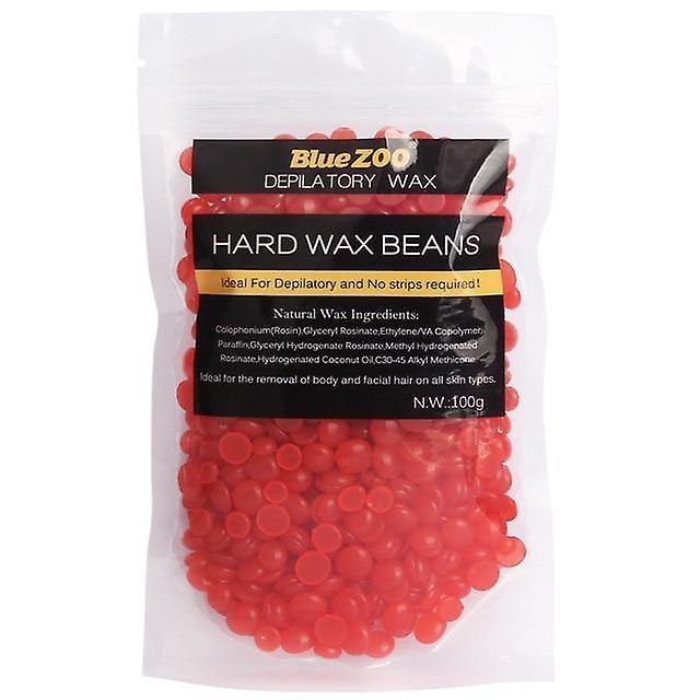 Slowmoose Depilatory Wax Beans For Bikini, Hair Removal Red