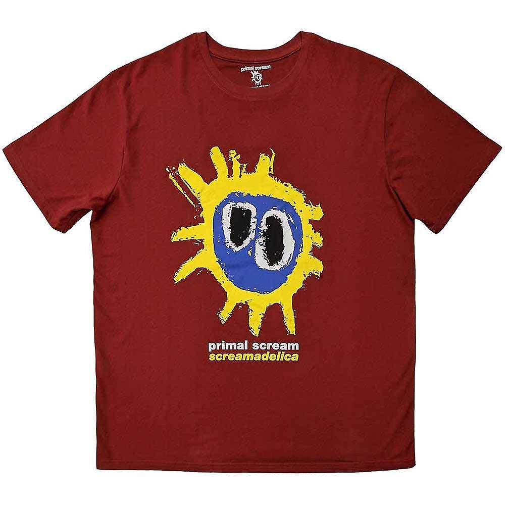 Primal Scream Screamadelica T Shirt Red S