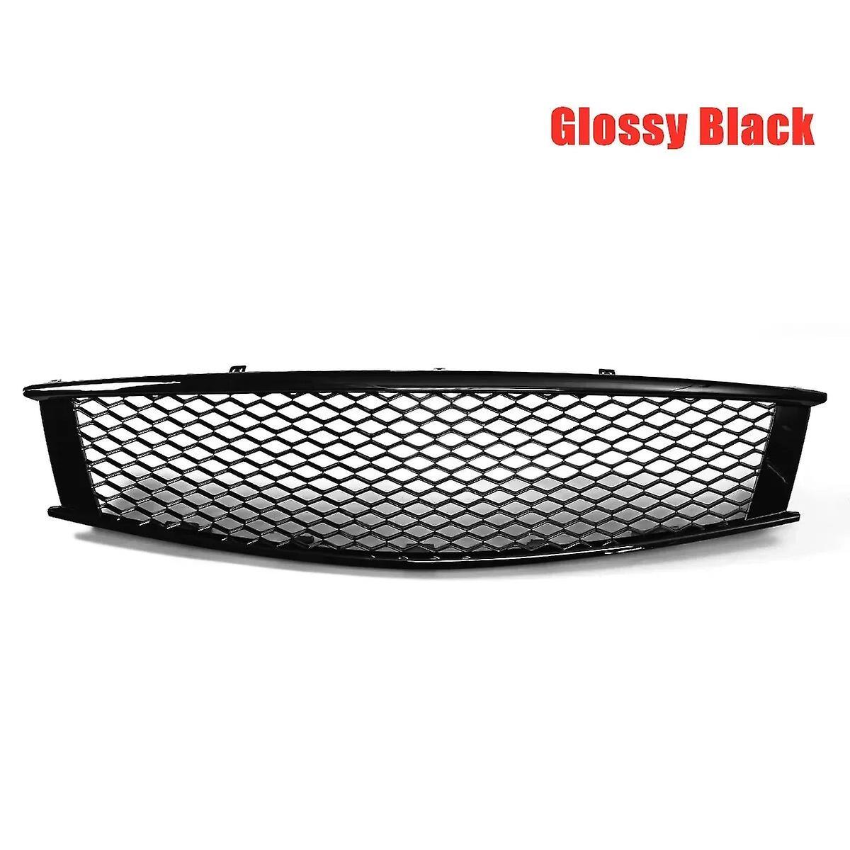 Sanxing G37 Honeycomb Mesh Car Front Grill For Infiniti G37 2-Door Coupe 2008 2009 2010 2011 2012 2013 Front Bumper Grills Body Kit Glossy Black