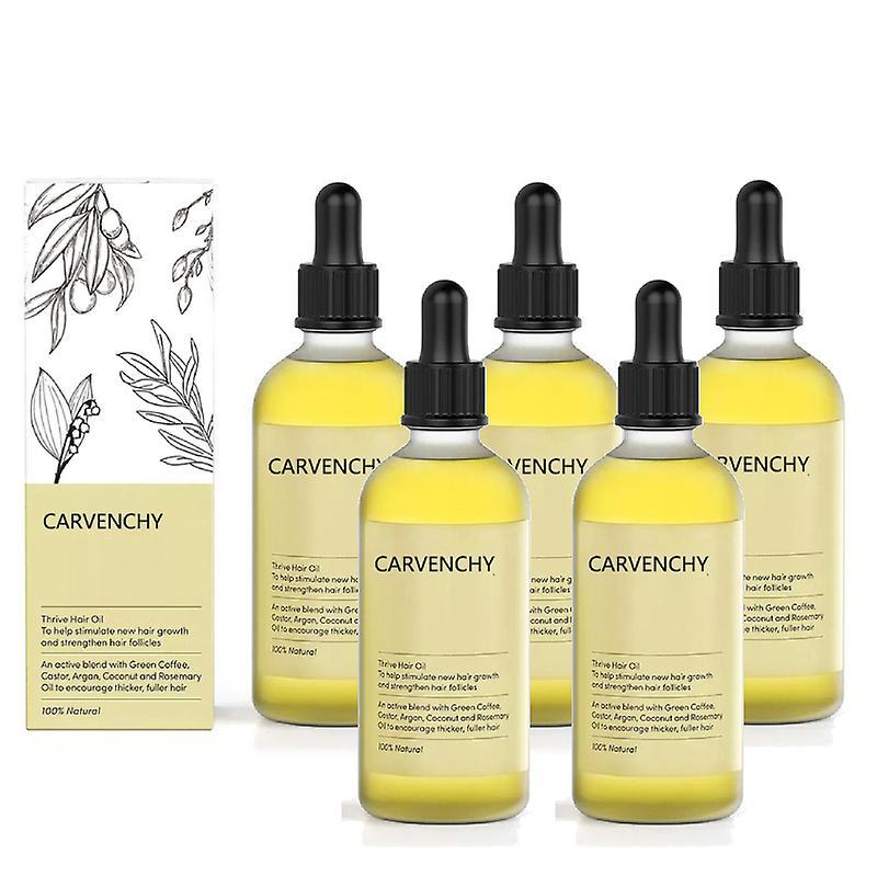 DWSM 60ml Carvenchy Oil, Veganic Oil Anti Treatments Nourishing Scalp-HZ2 5PCS