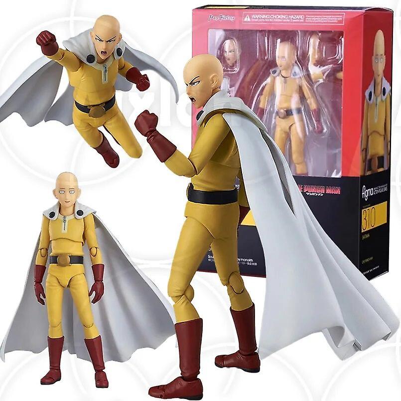 Visgaler 23cm One Punch Man Anime Figure Saitama Sensei Genos Cannons Tatsumaki Pvc Action Figure Collection Model Manga Toys Gifts 15CM in box