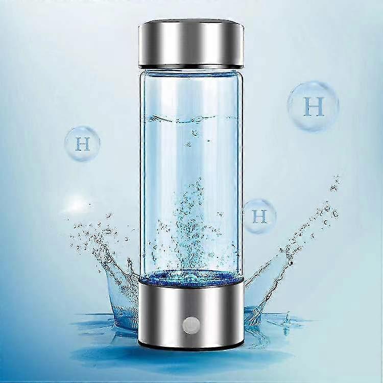 Weige Hydrogen Water Bottle 2024, Hydrogen Water Bottle Generator with SPE PEM Technology Water Ionizer, Hydrogen Water Machine Improve Water in 3 ...