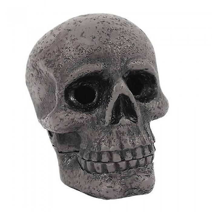 Cabinet Of Curiosities Skull Incense Cone Holder Grey One Size