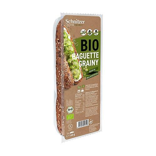 Schnitzer Gluten-free grainy seed baguette 160 g