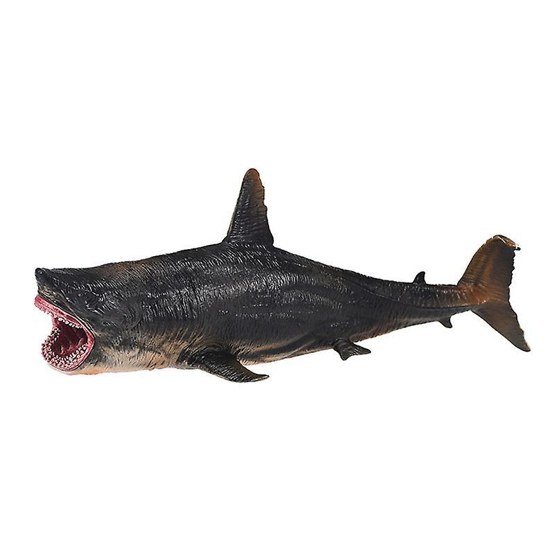 Fisheraw Simulation Megalodon Shark Marine Animal Model Toy Kids Doll Gift Home Decor