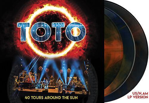 Eagle Records Toto - 40 Tours Around The Sun  [VINYL LP] Blue, Colored Vinyl, Orange USA import