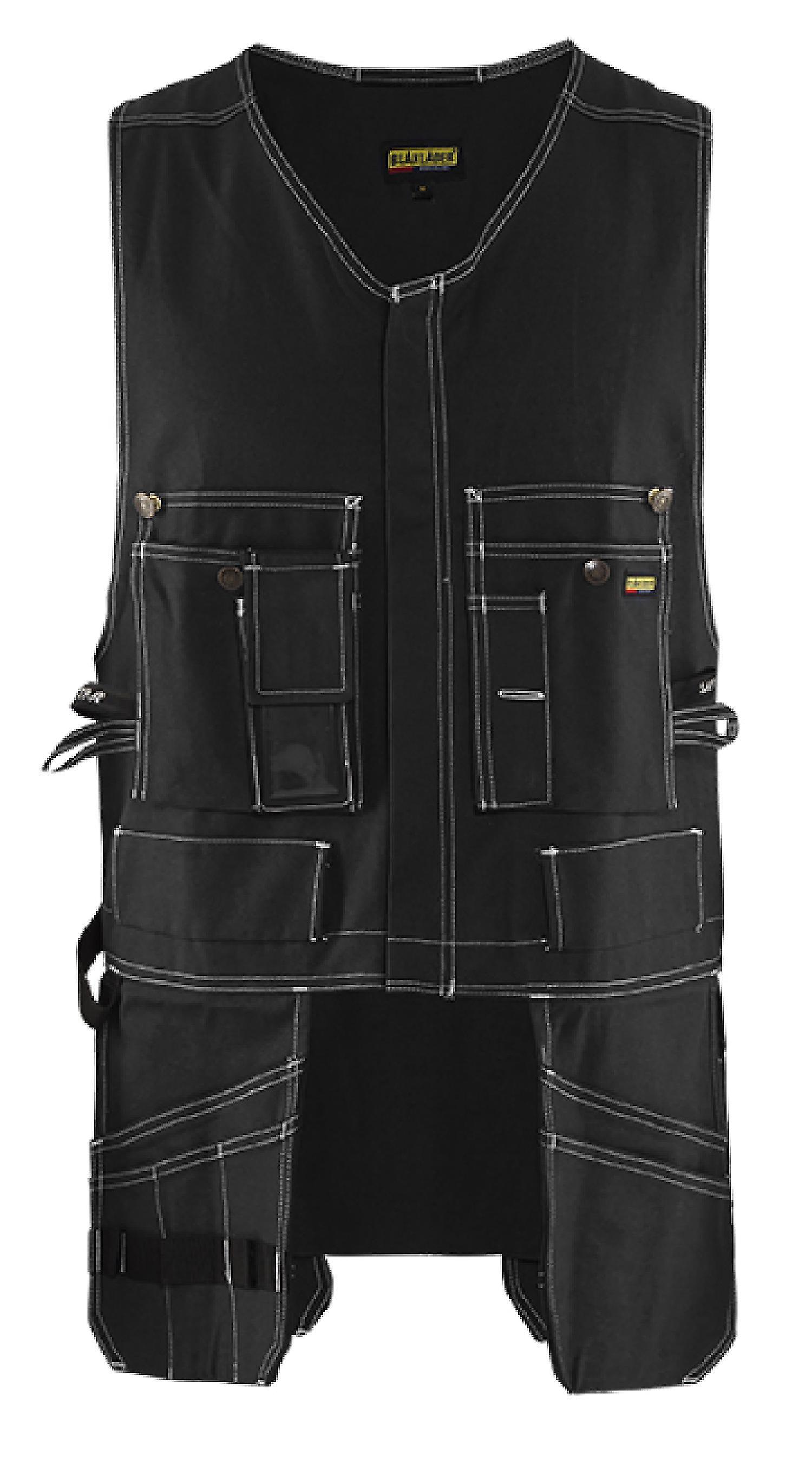 Blaklader 3105 waistcoat with zip - mens (31051370) Black Xl