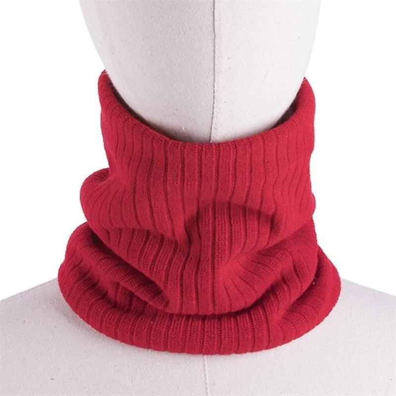 Slowmoose Winter / Neck Warmer Cotton Scarf red-200000195