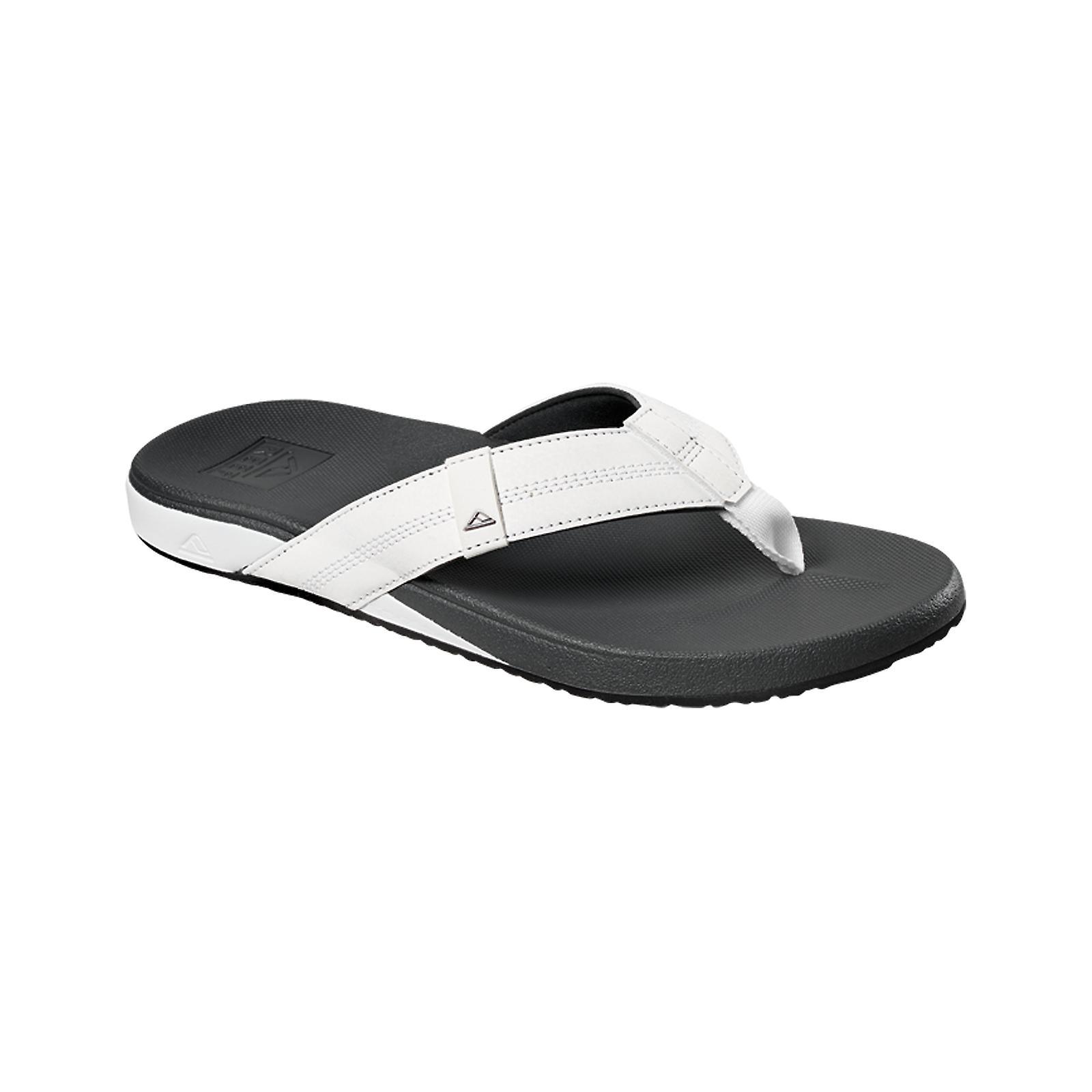 Reef Cushion Phantom Sandals in White/Charcoal UK 10