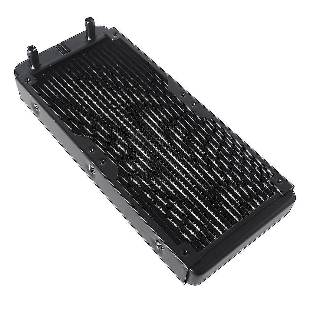 Elriven Aluminum Radiator 18 Row Tubes Heat Exchanger Radiator For Cpu Water Cool System