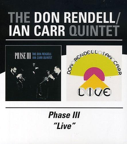 Bgo - Beat Goes on Don Rendell - Phase III/"Live"  [COMPACT DISCS] UK - Import USA import