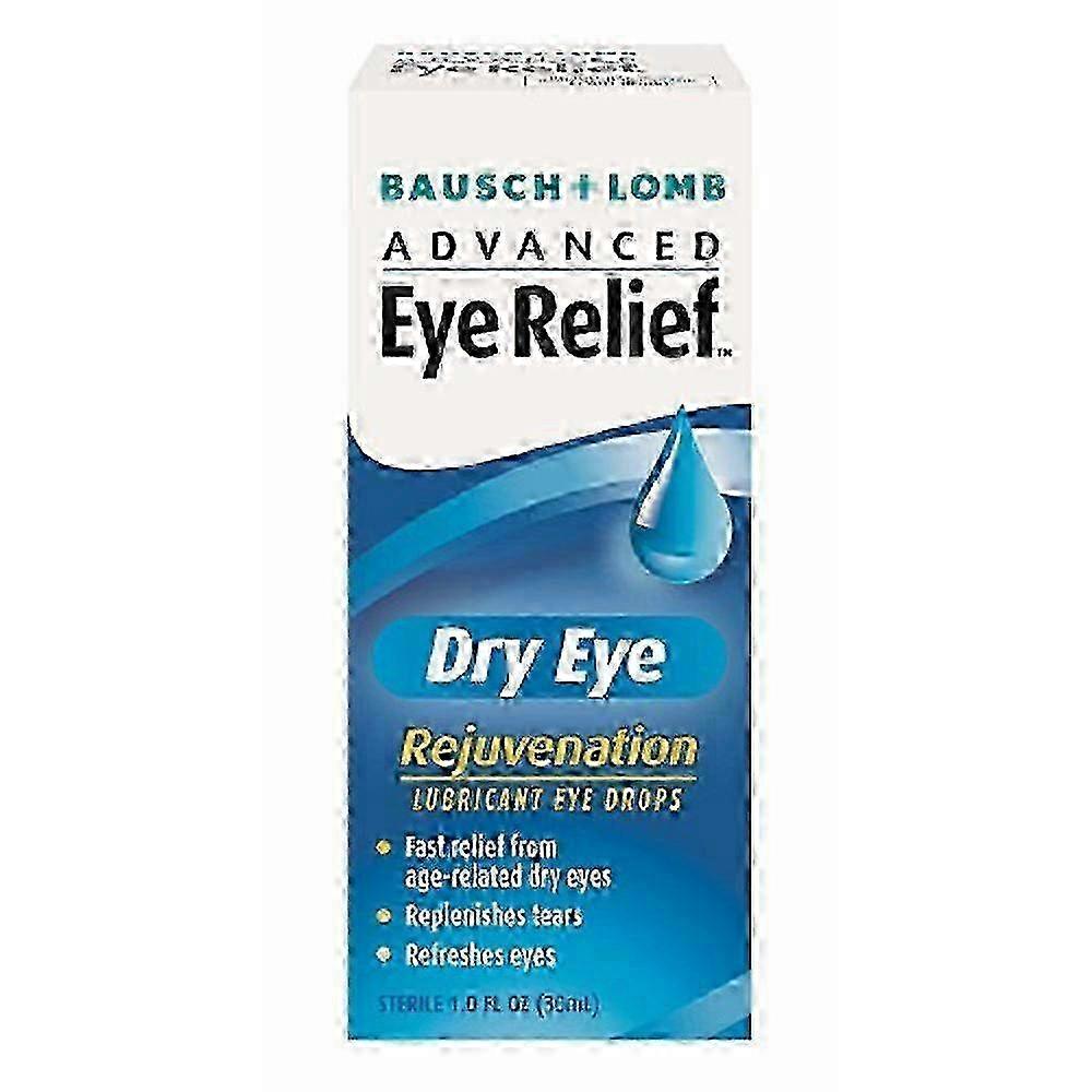 Bausch & Lomb Bausch + Lomb Advanced Eye Relief Lubricant Eye Drops, Dry Eye, 1 Oz