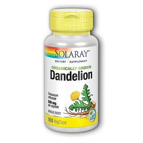 Solaray Dandelion, 100 Caps (Pack of 1)