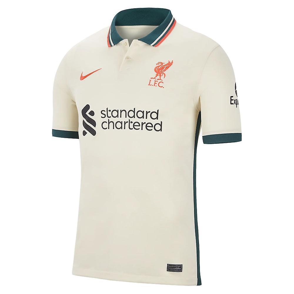 Nike Liverpool 2021-2022 Away Shirt (Kids) White LB 30-32 inch Chest (75/81cm)