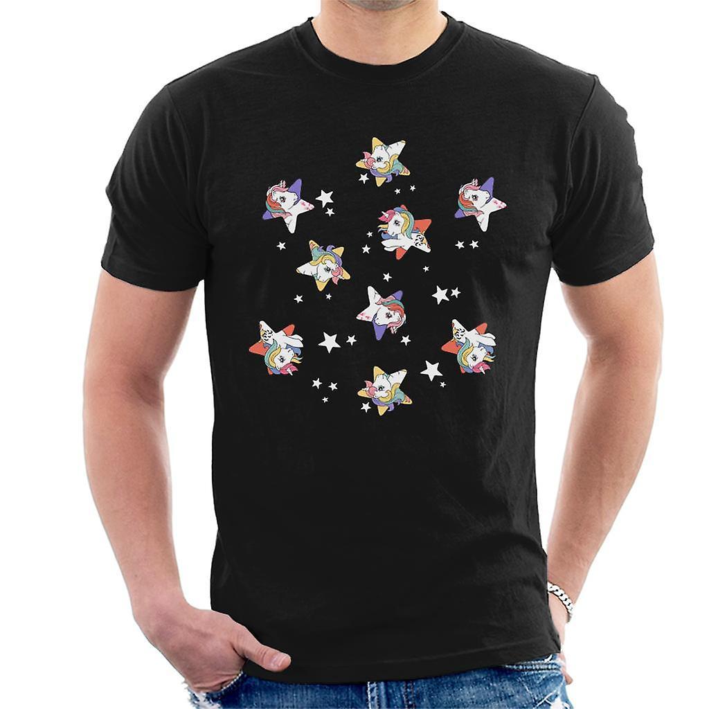 My Little Pony Fall Stars Men's T-Shirt Black Large