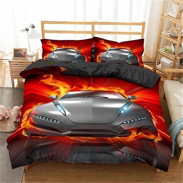 Slowmoose 3d Print Duvet Cover & Pillowcase-3pcs Bedding Sets EU Double 210x210cm / duvet co