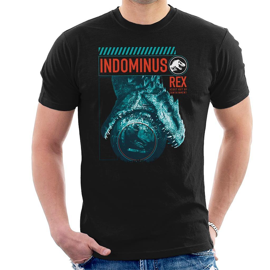 Jurassic Park Indominus Rex Men's T-Shirt Black X-Large