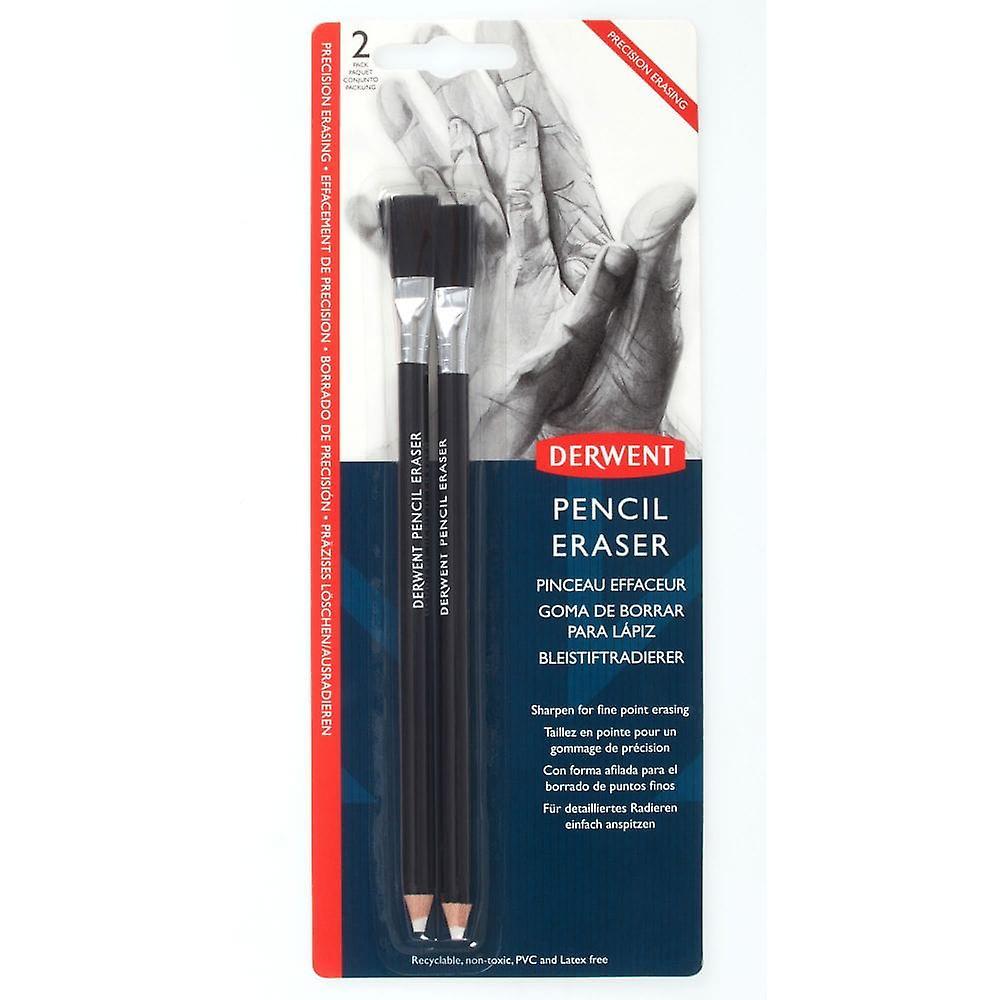 Derwent Pencil Eraser Pack Of 2