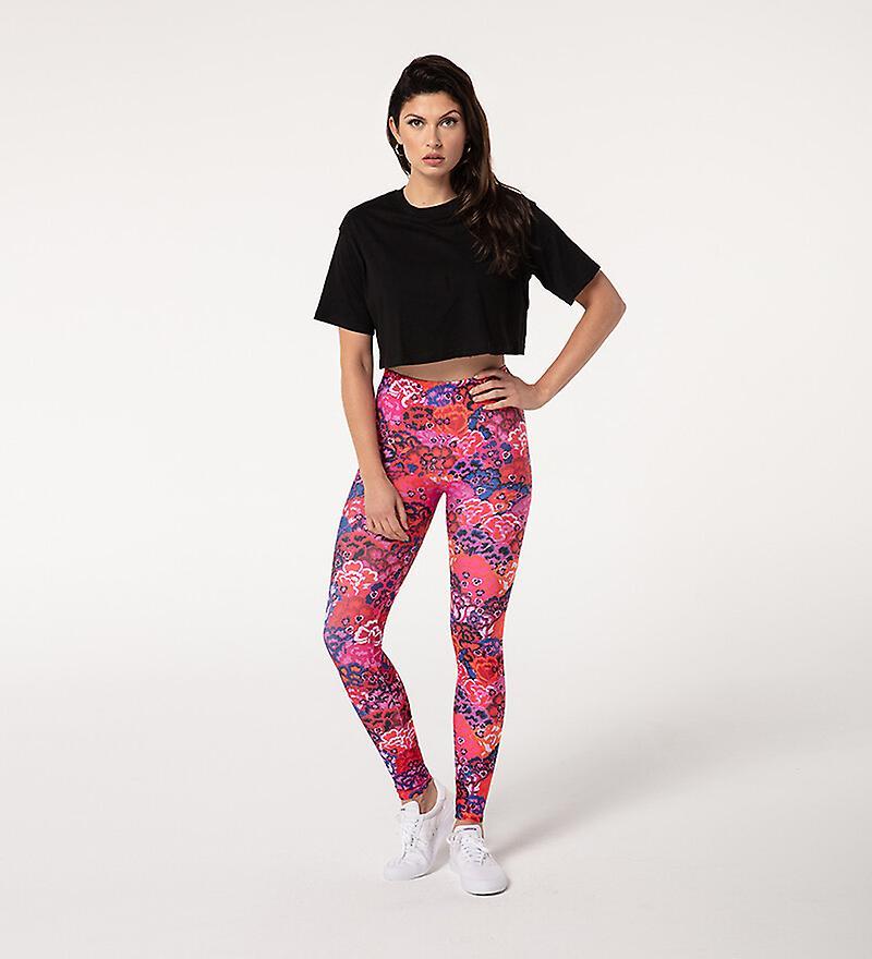 Mr Gugu & Miss Go Mr. Gugu Miss Go PURPLE FLOWERS LEGGINGS XS