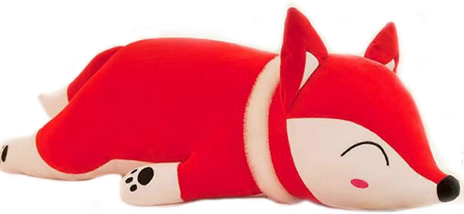 Tinor Plush Fox Stuffed Animals Toys Dolls Hugging Animal Pillows Red Small