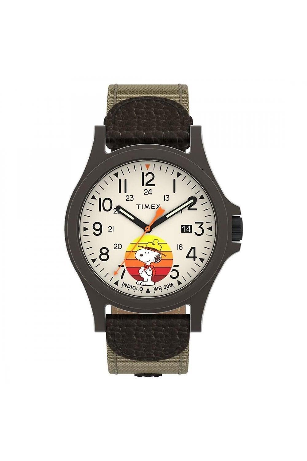 Adults Timex Expedition X Peanuts Beagle Scout Fast Wrap Strap Watch TW4B29200