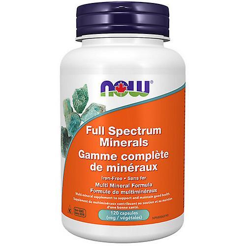 Now! Now Full Spectrum Minerals, 120 Veg Capsules (Pack of 1)