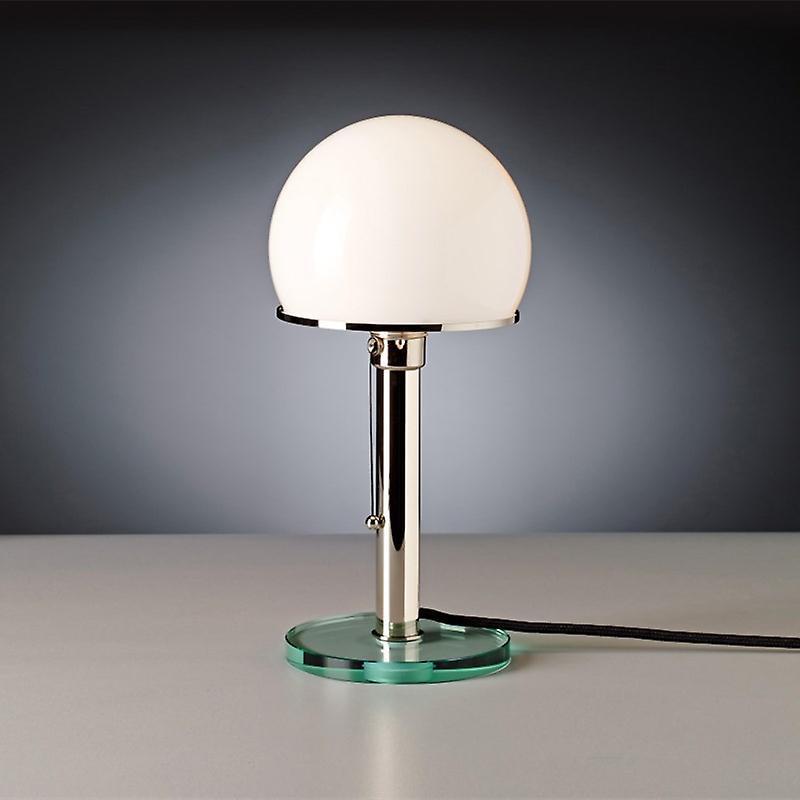 Atuto Nordic Bedroom Bedside Led Table Lamp Designer Bauhaus Lamp Simple Glass Table Light For Living Room Unique Lighting Glass Base EU PLUG