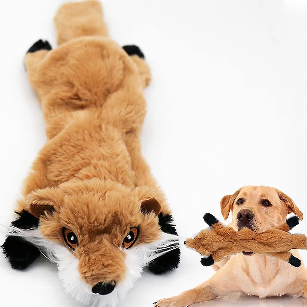 Heyone Squeaky Dog Toys For Small Dogs No Stuffed Fox Dog Toy Plush Dog Toys For Boredom Soft Dog Toys For Small Large Dogs