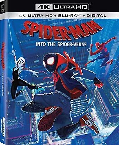 Sony Pictures Spider-Man: Into the Spider-Verse  [ULTRA HD BLU-RAY REGION: A USA] With Blu-Ray, 4K Mastering, Digital Copy USA import