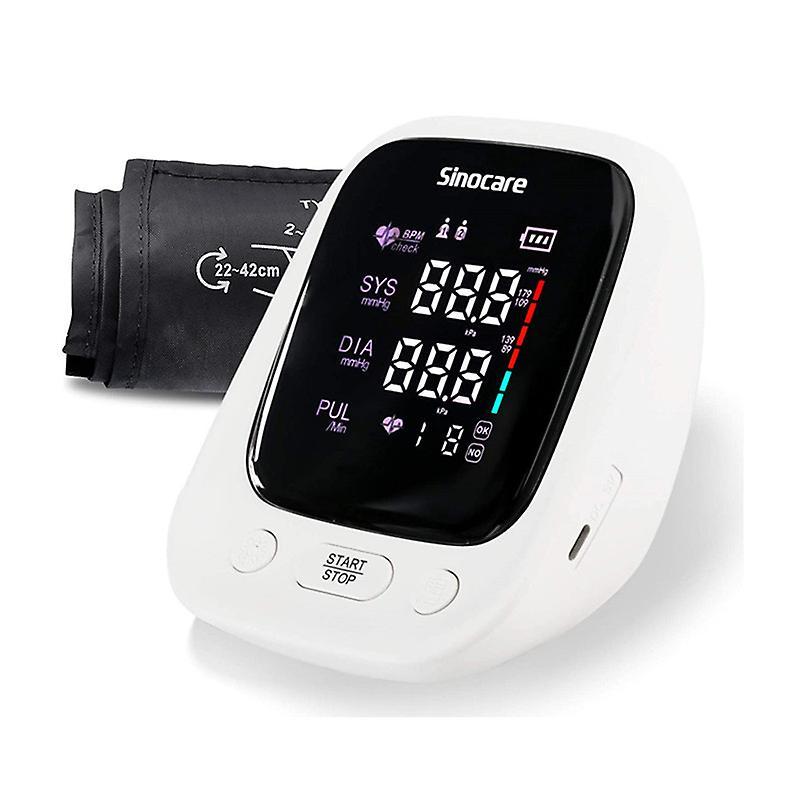 Sinocare Home Dightal Blood Pressure Monitor with Larger Cuff 8.66-16.53 inches