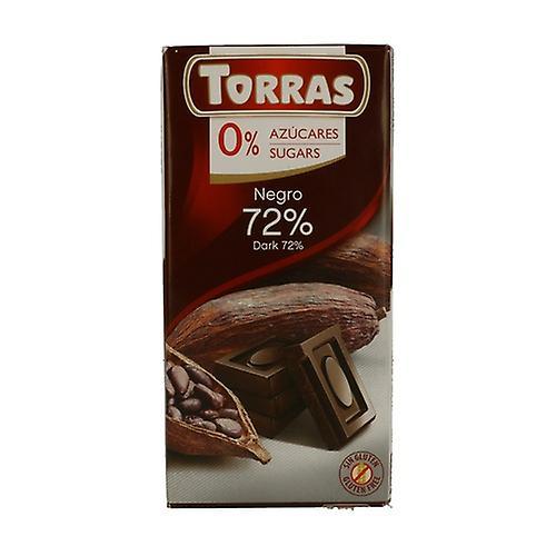 Torras Chocolate 72% Cocoa without sugar 75 g