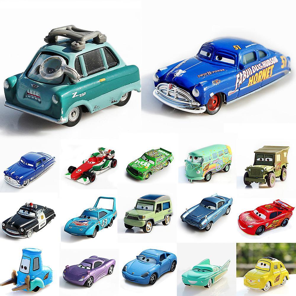 Manchalk 2024 Disney Pixar Cars 1:43 No.95 Lightning McQueen Sally Diecast Model Car Toys Kids Birthday Xmas Gifts A