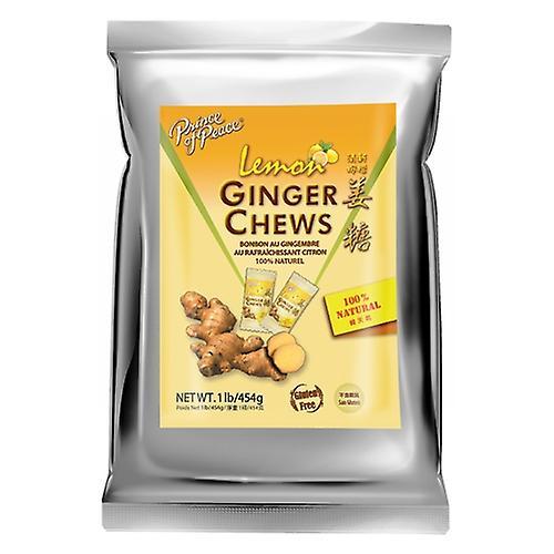 Prince Of Peace Ginger Chews Lemon Bulk, 1 lb (Pack of 1)