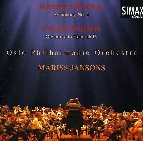 Simax Classics Oslo Philharmonic Orchestra - Symphony 4 / Overture to Heinrich Iv  [COMPACT DISCS] USA import