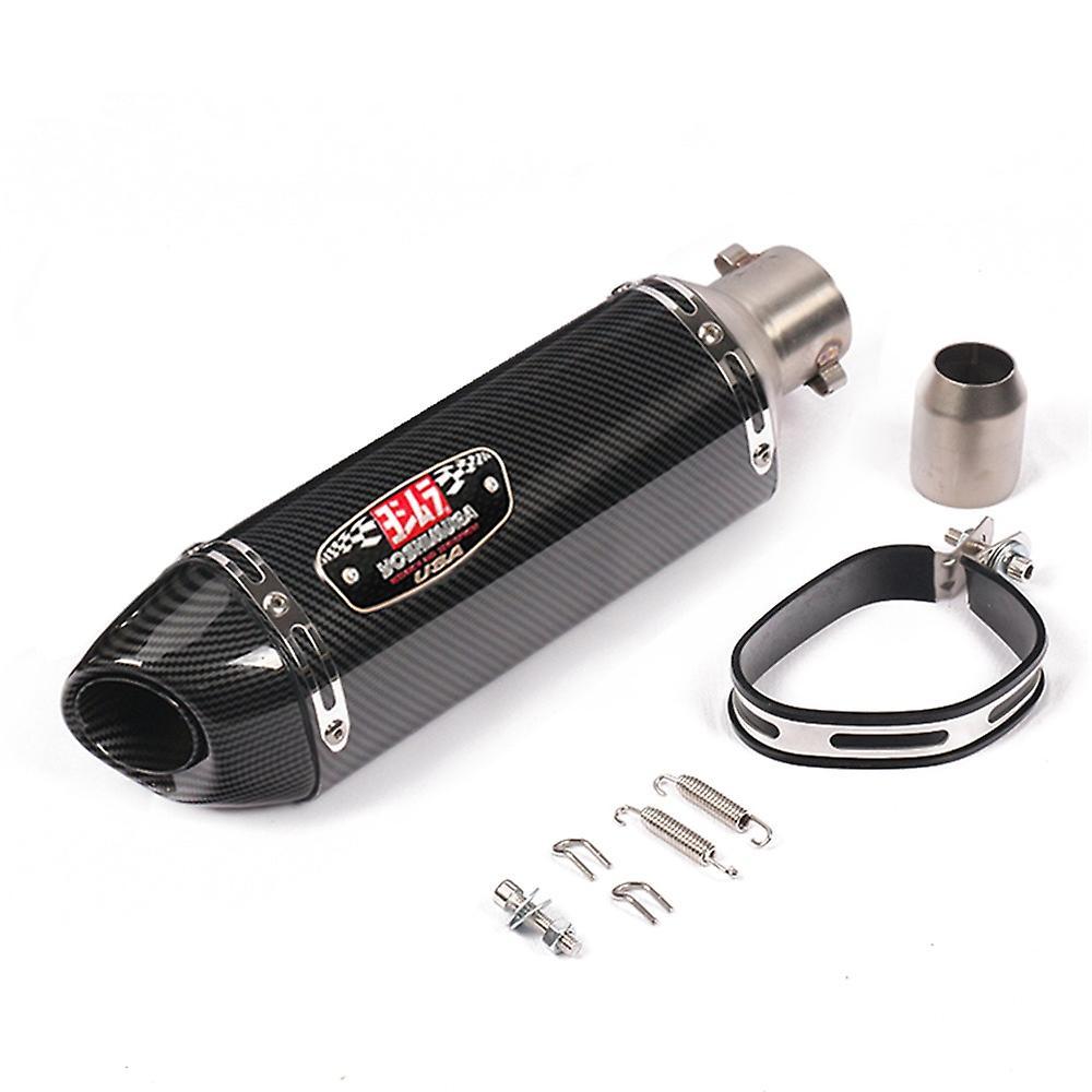 Muggyz Universal 51mm Inlet Motorcycle Yoshimura R77 Exhaust Muffler For Fz1 R6 R15 R3 Zx6r Zx10 Z900 Cbr1000 Gsxr1000 Mt07 A