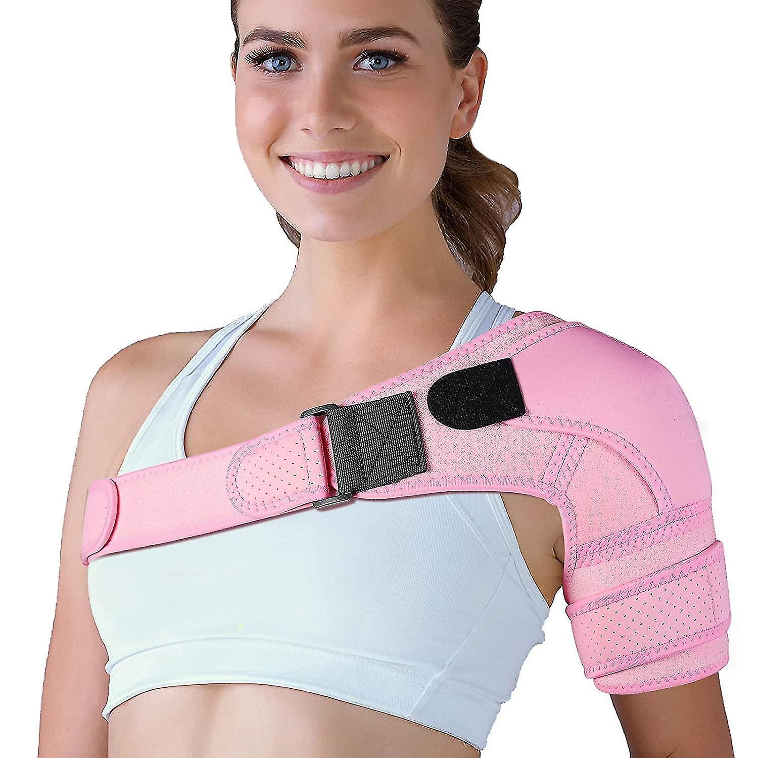 Set Sail Shoulder Support, Adjustable Shoulder Bandage, For Tendonitis, Shoulder Dislocation, Sports Injury Prevention And Recovery, For Women And ...