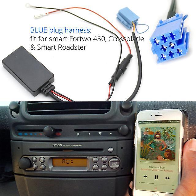 Bluetooth Transmitters Car Bluetooth 5.0 For Mercedes Benz Smart 450 451 Roadster Grundig Radio Host 8pin 6pin Port Module Aux Interface Adapter Mi...