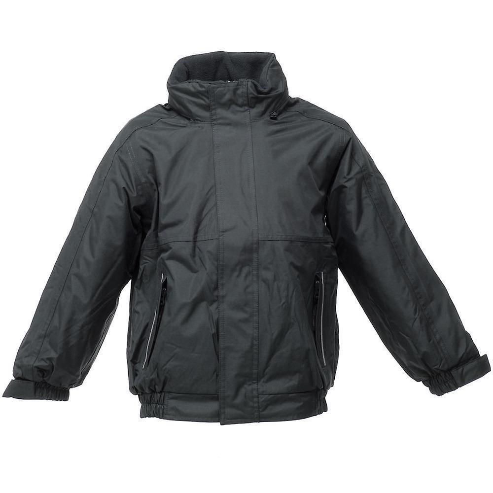 ek Wholesale Kids regatta dover waterproof fleece-lined jacket Black 9 to 10 years