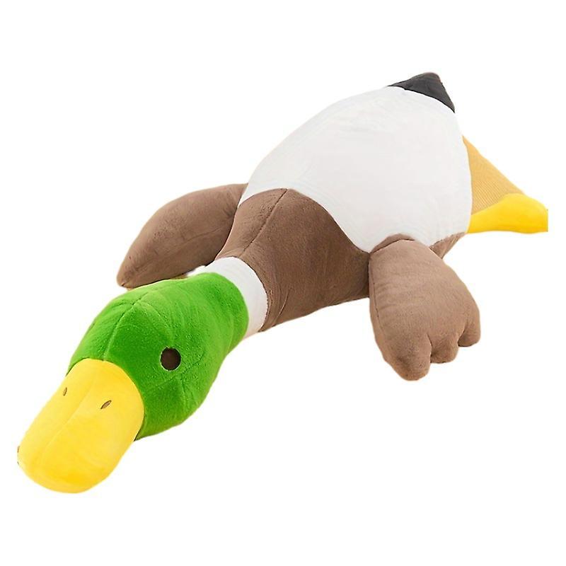 Wiuo Super Cute Mallard Duck Doll Plush Toy Long Pillow As Birthday Gift For Girlfriend To Comfort Children