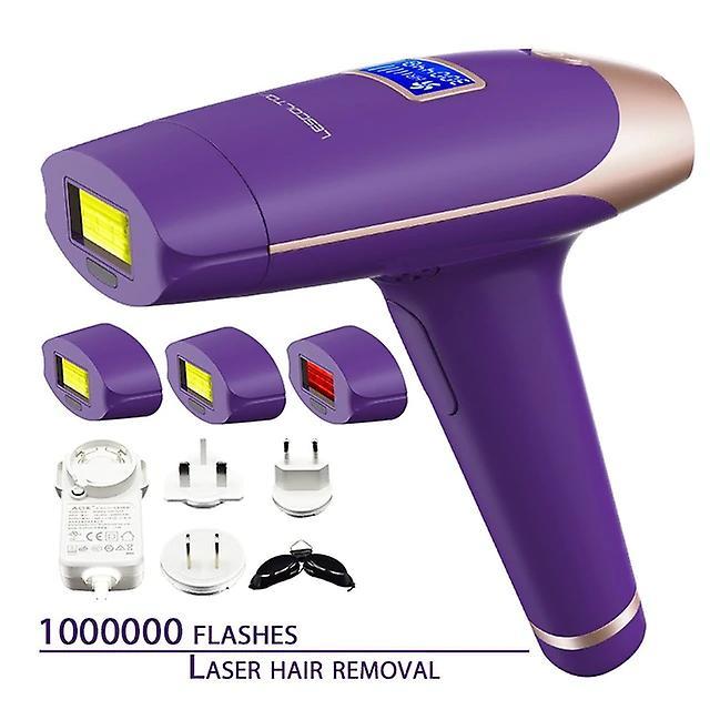 Slowmoose 5 In1 Epilator Permanent Laser Hair Removal With Lcd Display Machine Four Head T009X