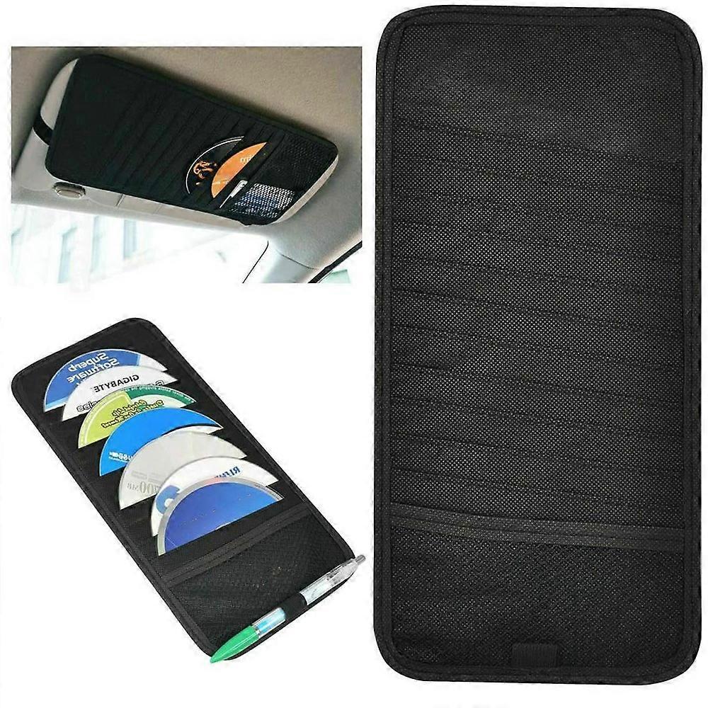 Lchouyy Car CD clip car sun visor cover multi-function car cd folder vehicle