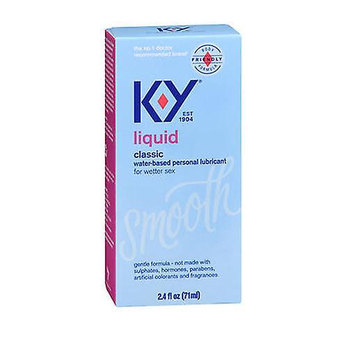 KY K-Y  Liquid Personal Lubricant Classic, 2.4 Oz (Pack of 1)