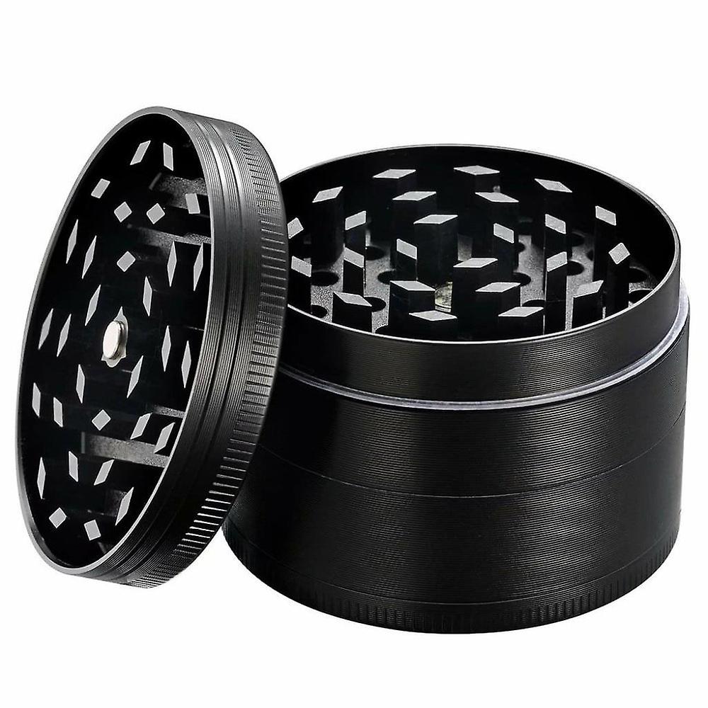 Bpjljr 4-layer Aluminum Herb Grinder Crusher