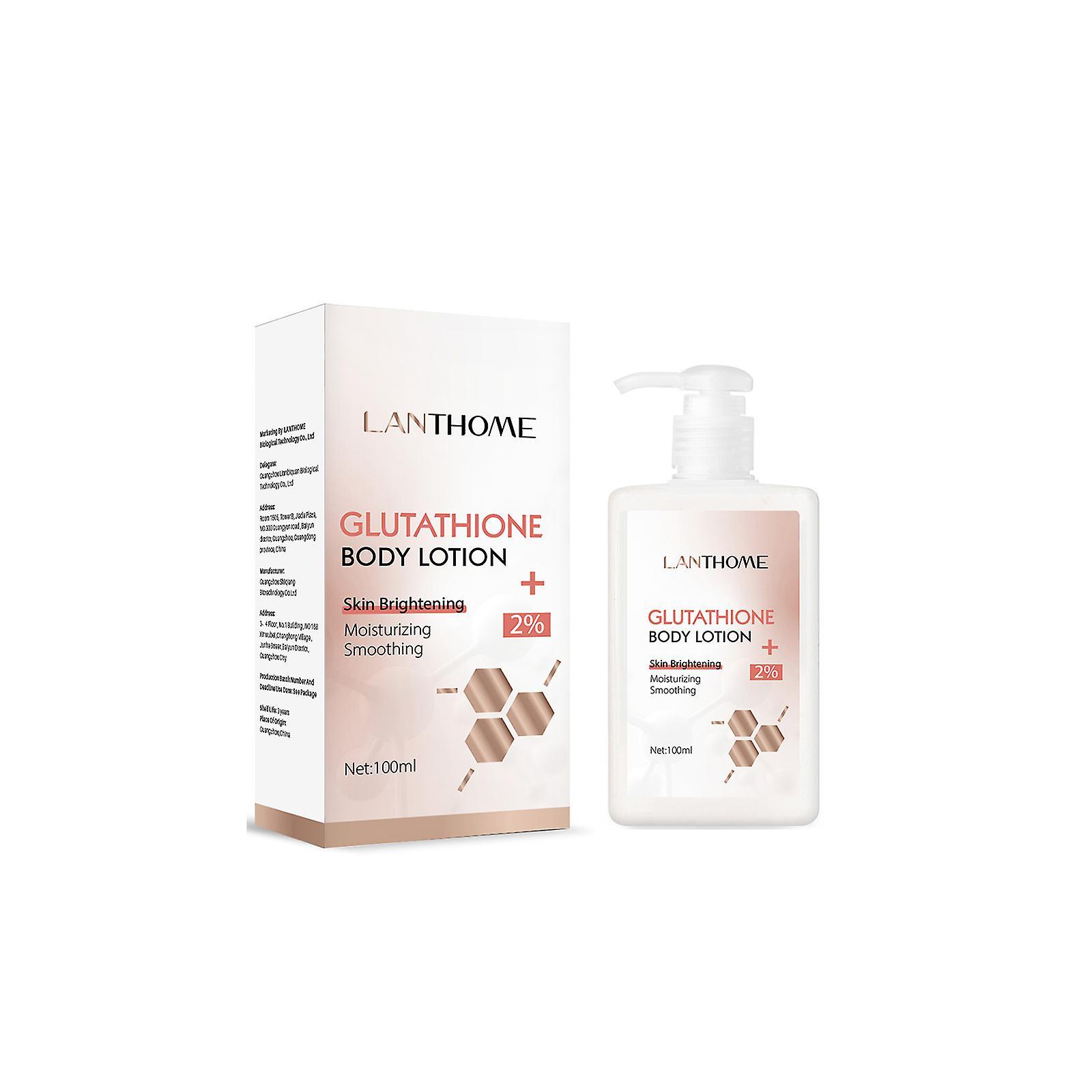 Baodan Glutathione Body Lotion Brightens Skin Tone Hydrating Moisturizing Body Rejuvenation Cream