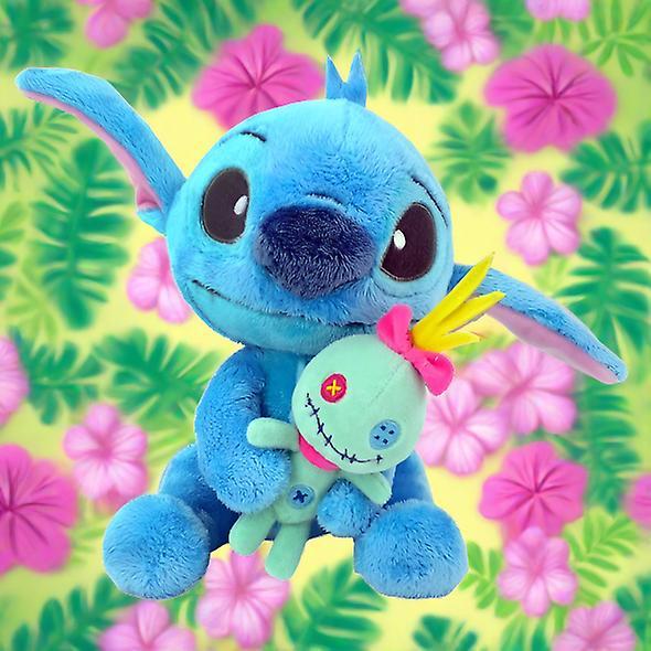 Disney stitch and scrump 25cm plush toy