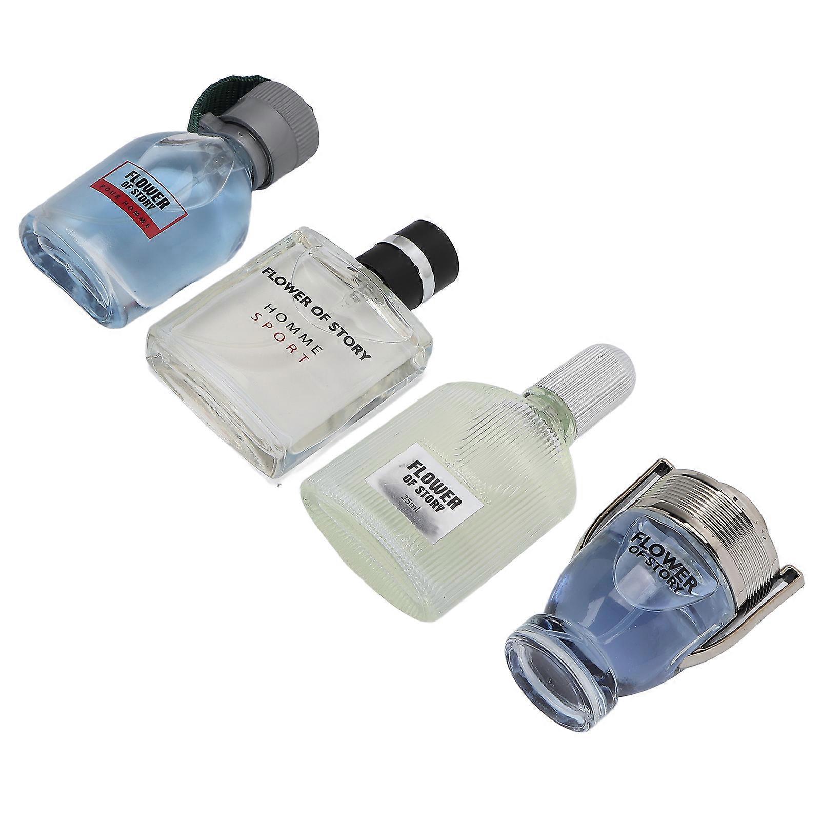 Gift 4pcs Men's Sports Perfume Cologne Oceanic Woodiness Fragrance Long Lasting Perfume Set 100ml