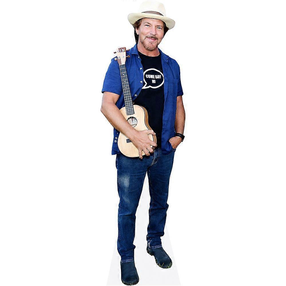 Celebrity Cutouts Eddie Vedder (Hat) Cardboard Cutout (lifesize OR mini size). Standee. Stand Up. Life Size Cutout