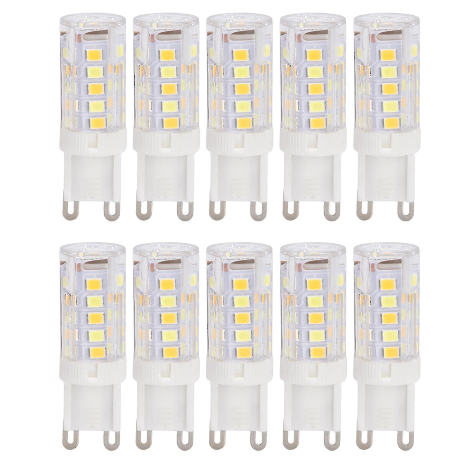 LED Bulb Dimmable G9 220V, Ceramic, 10PCS Dimmable Ceramic LED Bulb G9 3W 32LED 220V - 10PCS