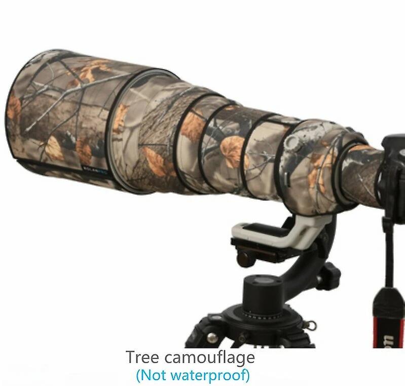 Begleri Waterproof Lens Camouflage Coat Rain Cover For Sony Fe 600mm F/4 Gm Oss Lens Protective Case Guns Cloth Lens Hood Cover Tree camouflage