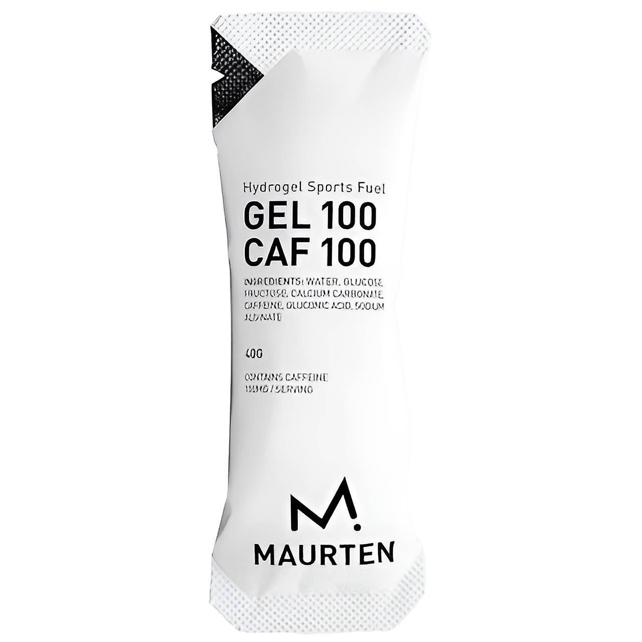 Maurten Gel 100 Caf 100 (Box of 12) White 12 servings